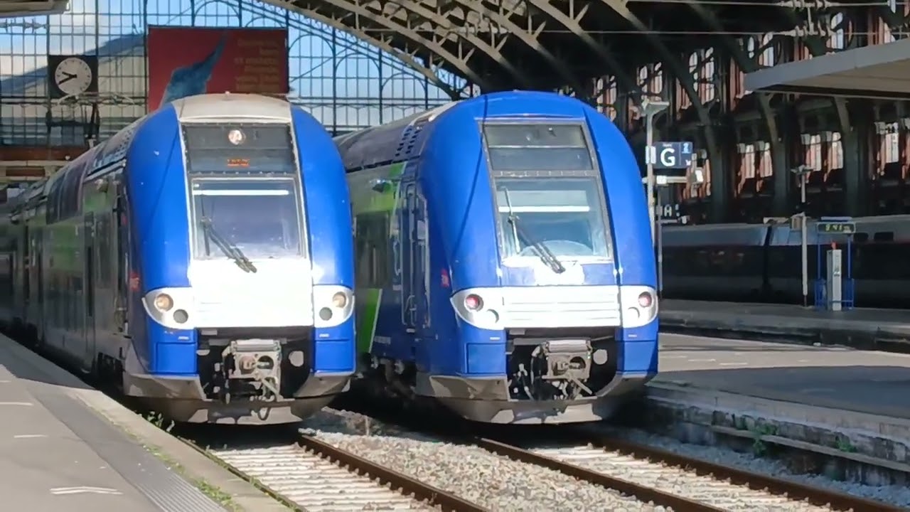 Compilation de Train HDF EN GARE DE LILLE FLANDRE 