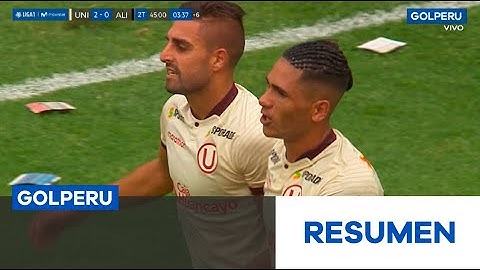 Resumen: Universitario de Deportes vs. Alianza Lima (2-0)