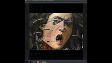 Part of the TouchDesigner work I did for @maxcoopermax new show - #touchdesigner #newmediaart #art