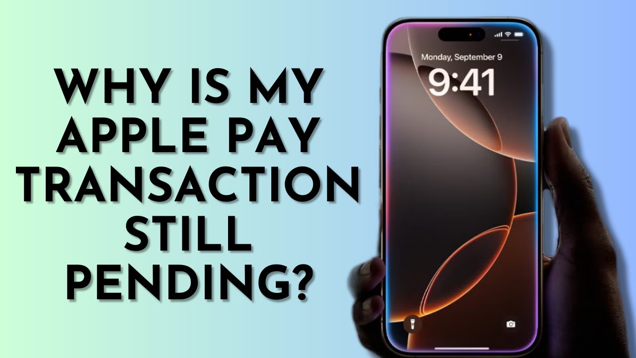 Почему моя транзакция Apple Pay все еще находится в состоянии ожидания?