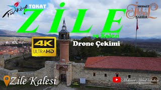 Zile ve Kalesi (TOKAT) / 4K Dronla Havadan Çekim 3 / Kutul Amare Dizi Müziği / 13.3.22