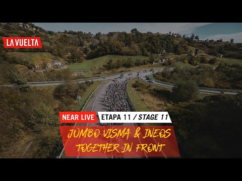 Jumbo-Visma & Ineos Grenadiers together in front - Stage 11 | La Vuelta 20