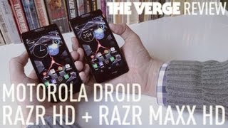 Droid RAZR HD + RAZR Maxx HD review