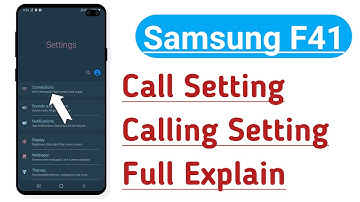 Samsung F41 Call Setting, Calling Setting Full Explain