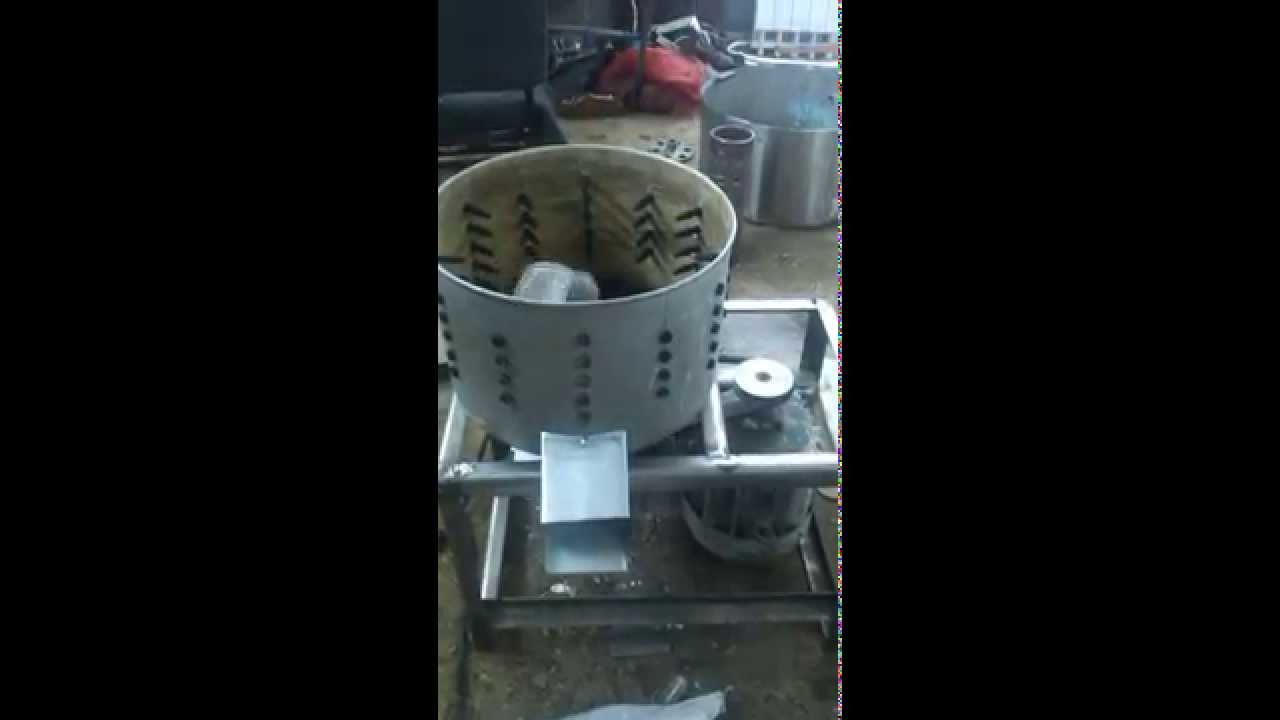 Перосъемная машина видео работы