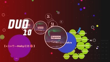 Agar.io - Duo Server Takeover #10