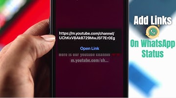 How to Add LINK in WhatsApp Status! [CLICKABLE]