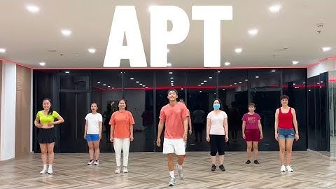 ROSÉ & Bruno Mars - APT 🖤 | Dance Fitness with An |  Choreo by  Dwiky Alfatur