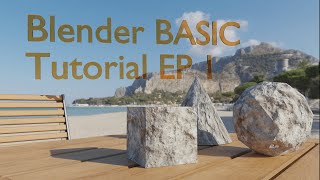 Blender Tutorial // BASICS for ABSLOUTE BEGINNERS [EP 1] // Download and setup