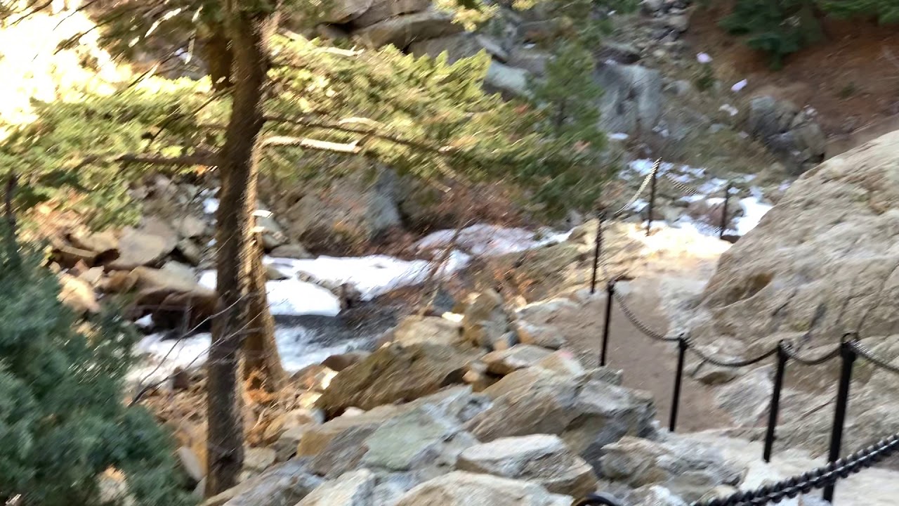 Denver At Boulder Falls In Colorado YouTube
