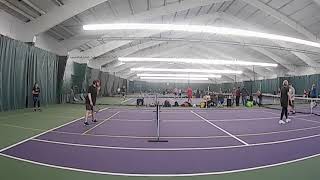 CT Open Pickleball, Mixed 4.0 19+ (1/5/20)--Jason Fekete/Kathy Scott vs. Justine Hoover/Cameron Daly