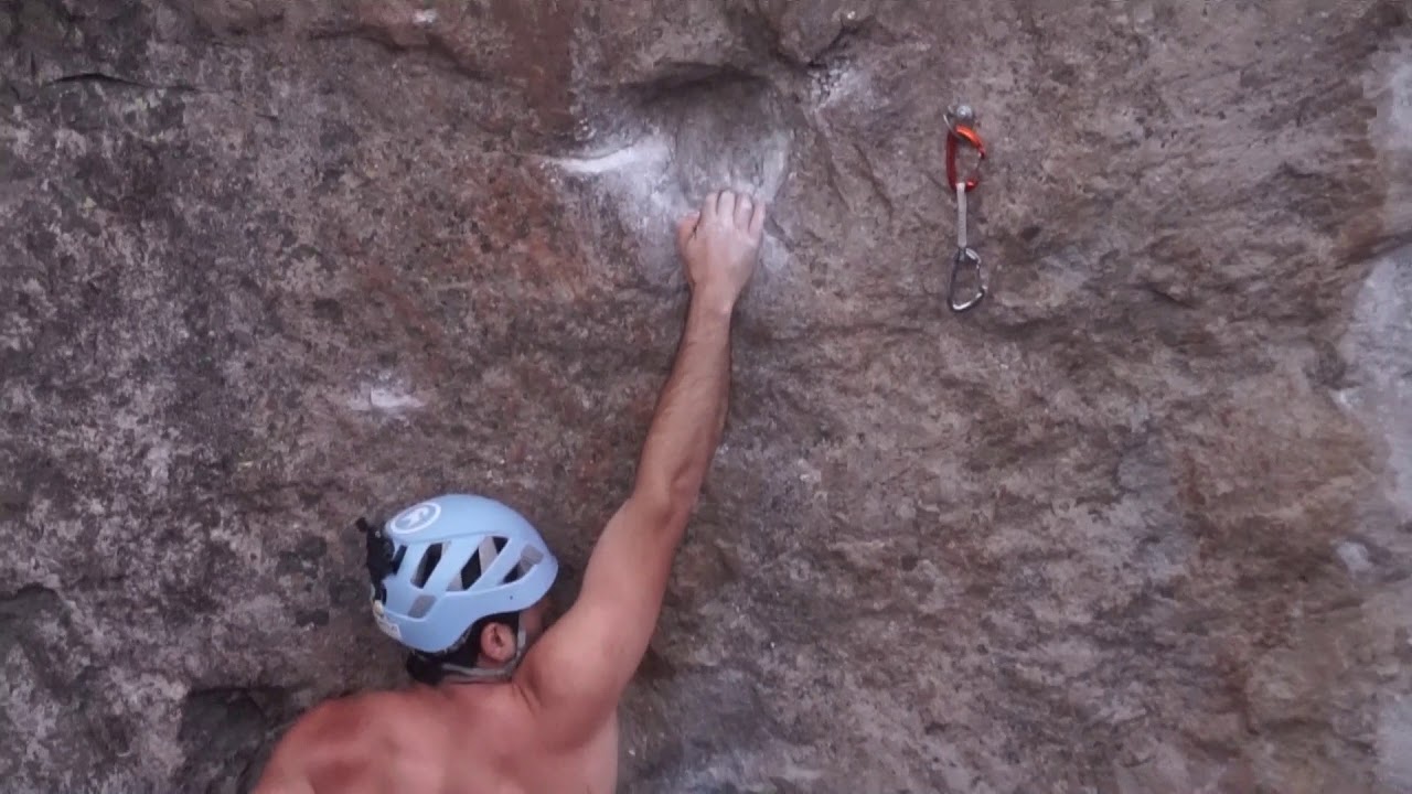 Escalando en LAS MELOSAS, CAJON DEL MAIPO