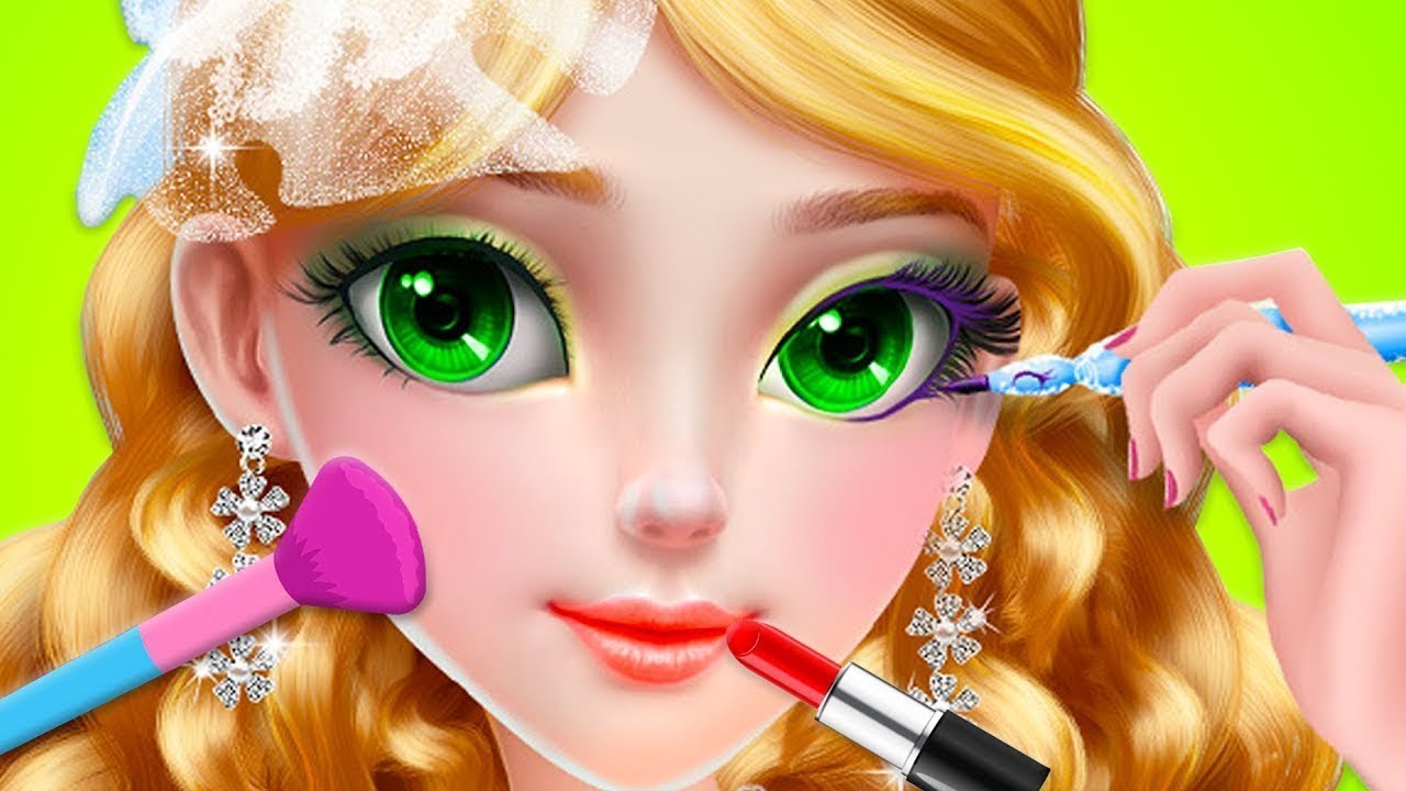 Fun Baby Care Kids Games 1 Wedding Salon Makeover Bridal Hair