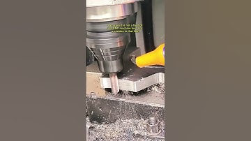 Operation error? A programming error?#cncmachine #cncmachining #cnc #cncmachinist #error #fyp