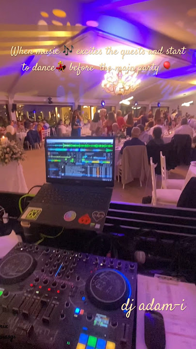 When 🎵 excites the quests and start to 💃 before the main party! #dj_adam_i_ #musicsensations