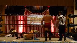 Eddie Taurus w/Dr. Eric Christopher vs Simon Sez vs Rey Fury at PWA Renegades of the Ring