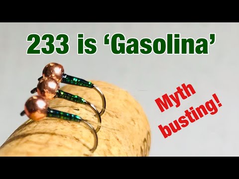 Fly tying - 233 is a ‘Gasolina’ Perdigón - clarification.