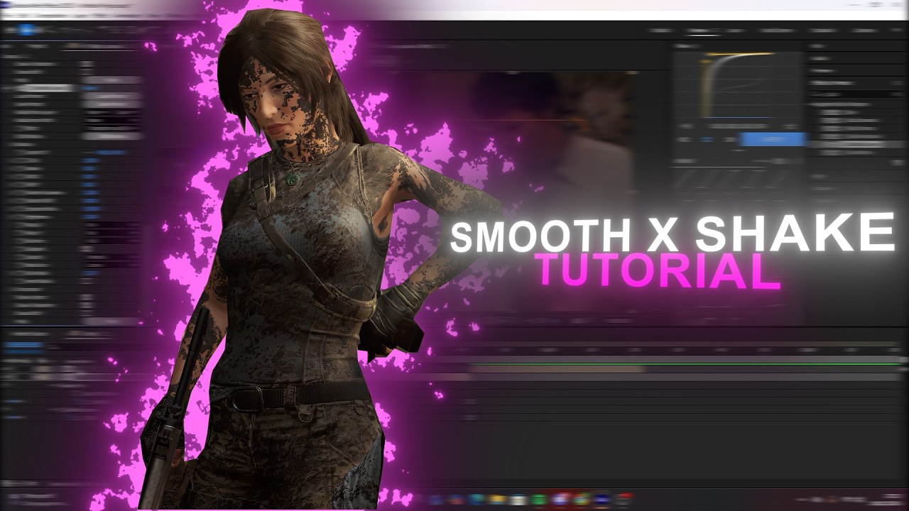How To Do A Smooth X Shake Tutorial | After Effects - YouTube