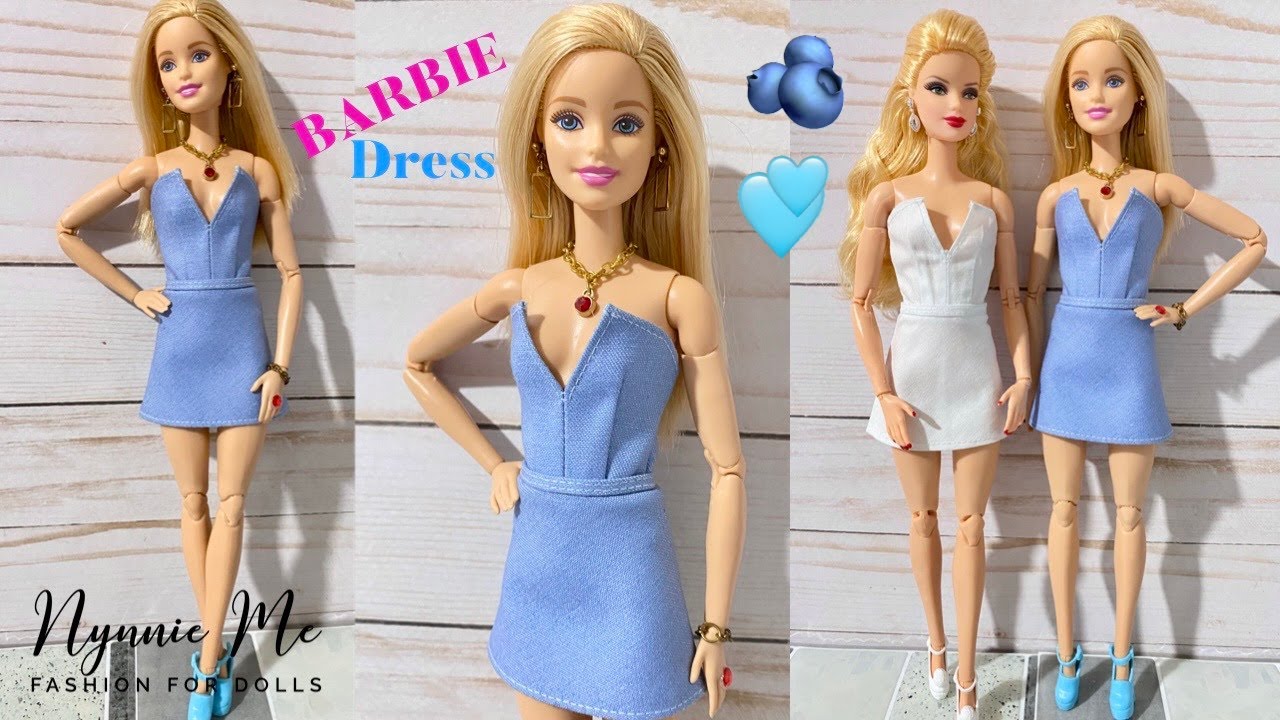 Barbie Dress, Barbie Fashion Mini Dress by nynnieme