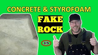 How To Make Rocks From Styrofoam (3/5)