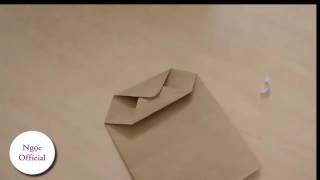 Hướng dẫn làm túi giấy - Paper bags tutorial