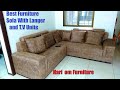 Best furniture sofa with langer and t.v unite by hari om furniture