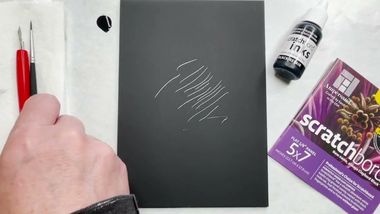 tool selection - How to keep scratch art paper clean and free of pencil and  eraser marks? - Arts & Crafts Stack Exchange