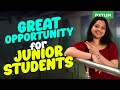 Great Opportunity For Junior Students !! | Xylem Class 8 CBSE