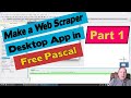 How to make an image web scraper tutorial part 1  with code typhon studio 72  free pascal