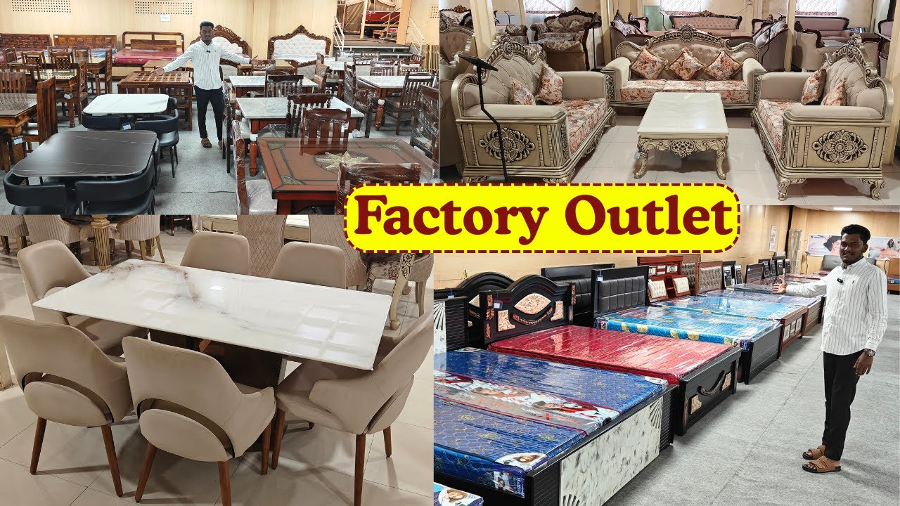 🛋️ Kreft Furniture Hyderabad | Best Factory Outlet For Sofa Sets, Cots & Dining Tables Lowest Prices
