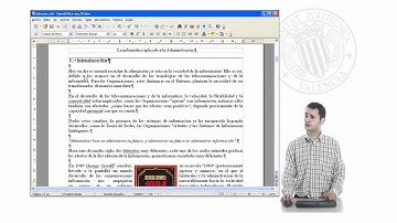 Procesamiento de textos con Open Office Writer: párrafos vacíos |  | UPV