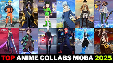 92 ANIME COLLAB SKINS 2025 : Entrance | AOV | ONMYOJI ARENA | MLBB | HOK | JUMP ASSEMBLE