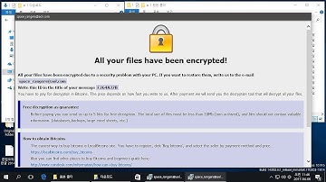AppCheck Anti-Ransomware : CrySis Ransomware(.[space_rangers@aol.com].wallet) Block Video