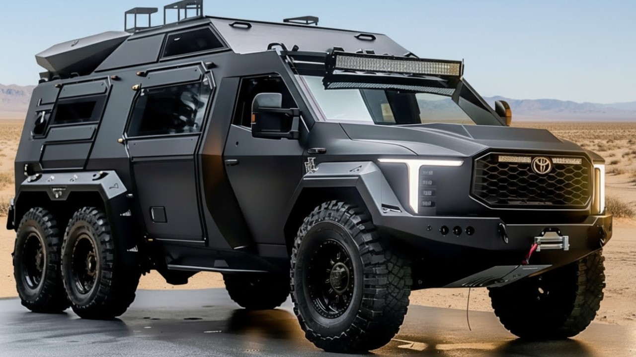 2026 Toyota HikeCruze 6x6 RV EXPOSED 😱 550HP Hybrid Off-Road Beast Redefines Adventure ( AI Concept)