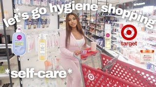 Let's go hygiene shopping at Target + selfcare + smell good all day + feminine hygiene +MUST HAVES♡