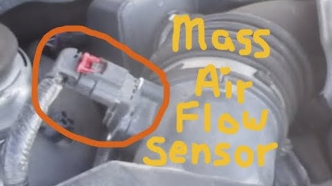 Replace Mass Air Flow Sensor How to Chevy Impala 2013-2021