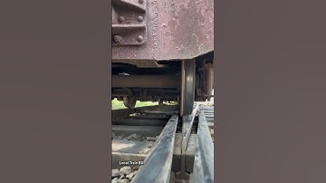 How Train Wheel Line Change?  #track #railway  #shorts