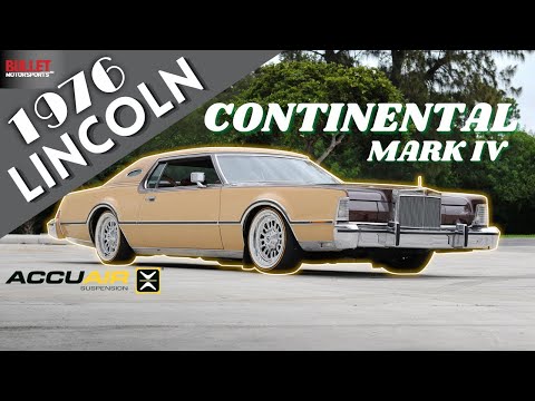 1976 Lincoln Continental Mark IV, LSA Powered, & Accuair Suspension | REVIEW SERIES [4k]