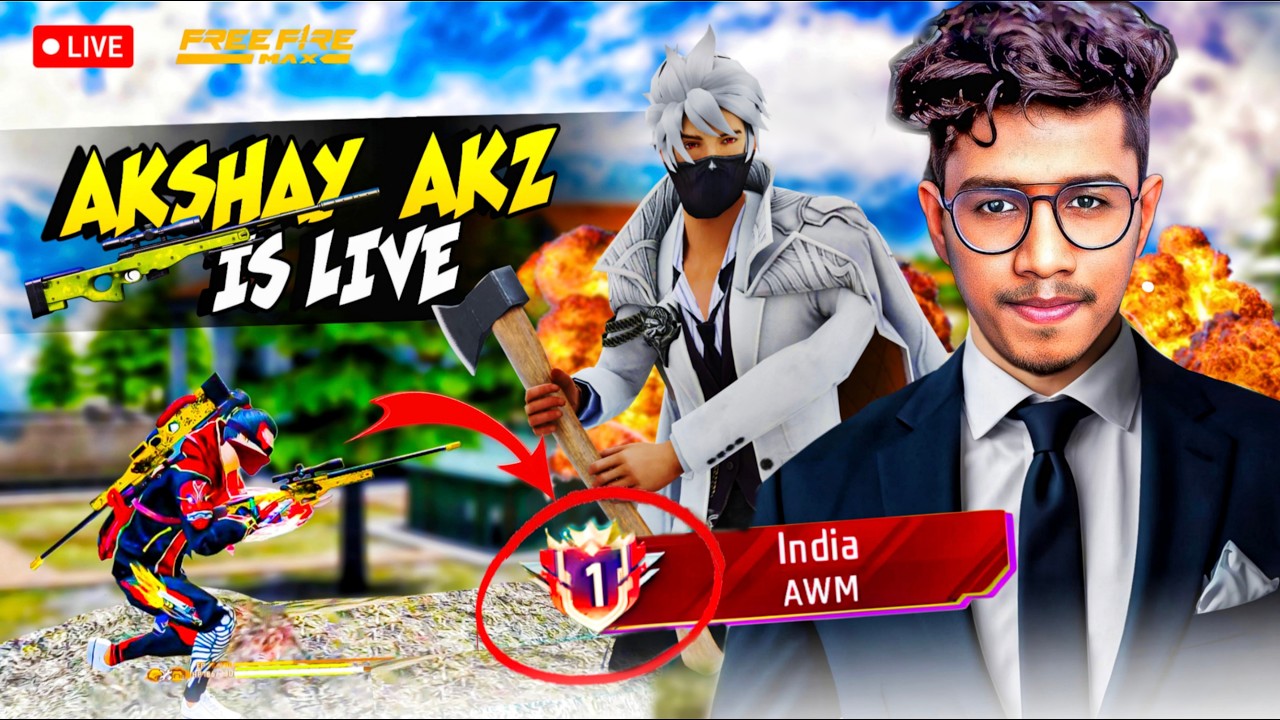 Free Fire Malayalam New Rank Season Rank Push Live !!