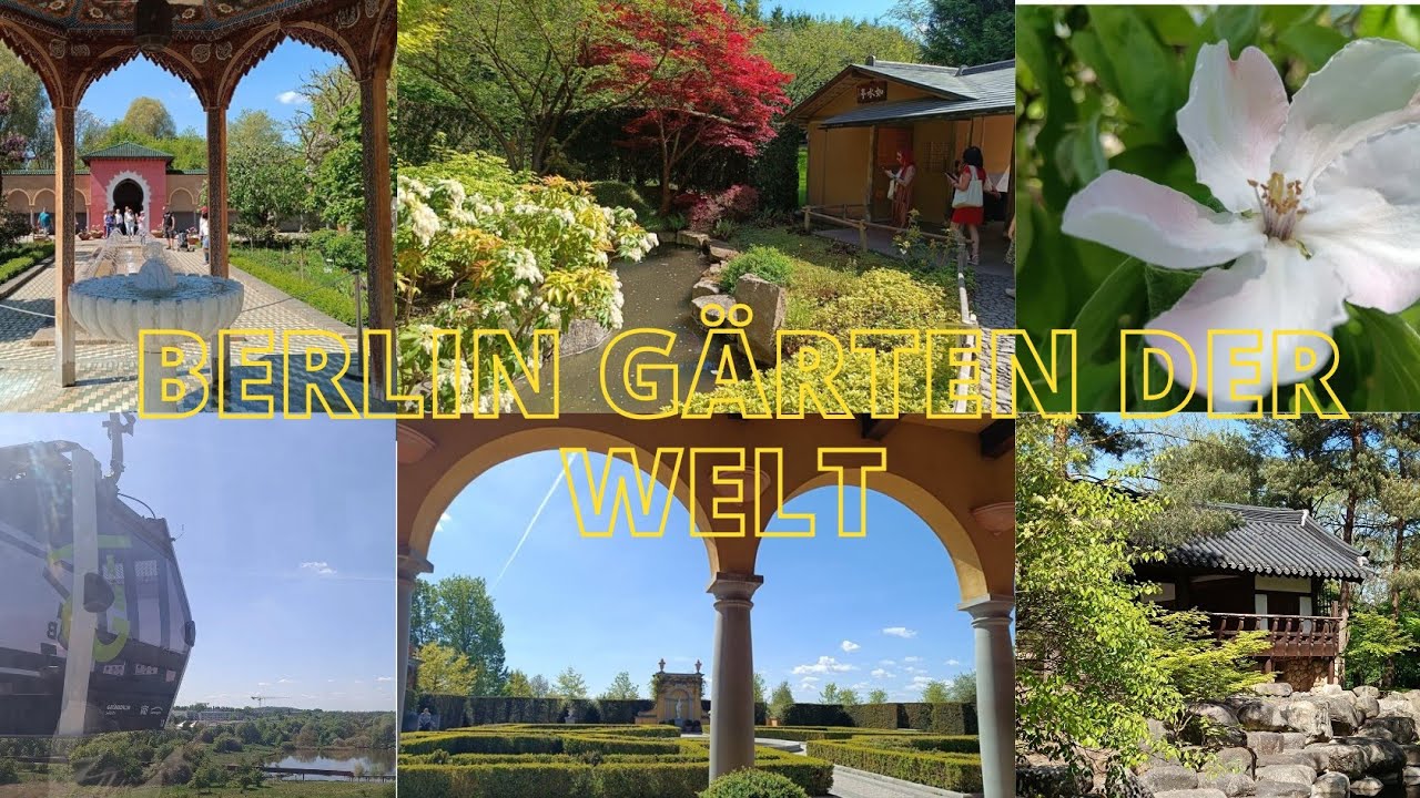 Berlin Gärten der Welt - Urlaub in Deutschland 2025 Teil 4 - Marzahn Tipps Geheimtipp Seilbahn