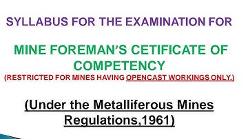 MMR 1961 | MCQ Part 2 | Que. 26 to 50 |DGMS Exam Preparation | Mining Surveyor Vishal
