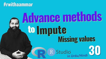 Advance methods to impute missing values in R with Aammar