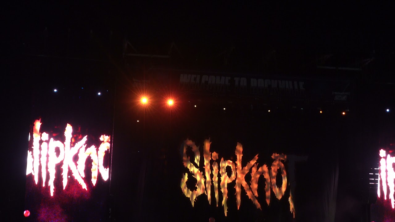 Slipknot intro at Rockville festival 2021 daytona beach 4k YouTube