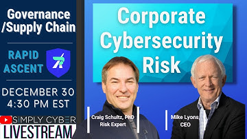 🔴  Practical Corporate Cybersecurity Risk Management (Seriously)