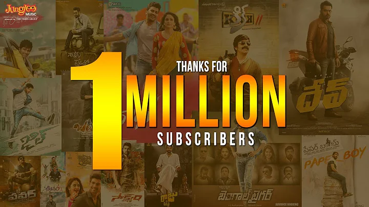 Thanks for your support. 1 Million subscribers and counting....Thank you Subscribers.