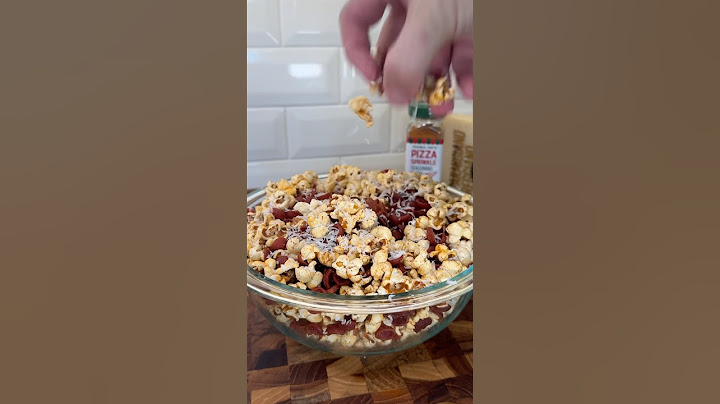 Pepperoni pizza popcorn 🍿 #shorts