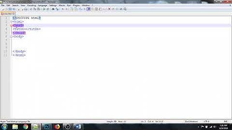 HTML Building Blocks
