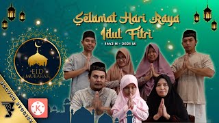 How To Make a Greeting Video || Eid Greetings In Kinemaster Tutorial || Pixellab Tutorial screenshot 5