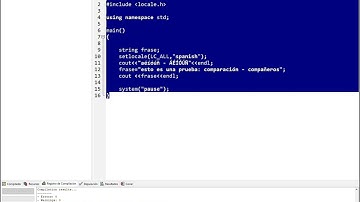 Programación I - Locale.h / Depuración de string / Arreglos de dos dimensiones