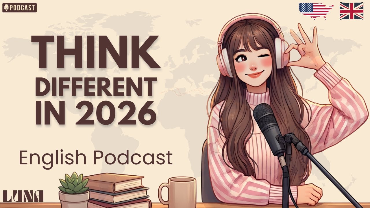 Think Differently, Live Intentionally | English Podcast | English & Chill with Luna